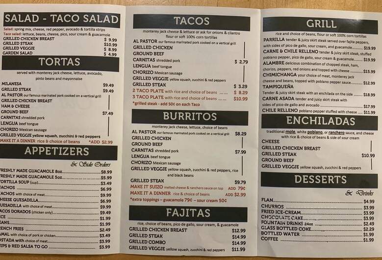 Burrito Parrilla Mexicana - Batavia, IL
