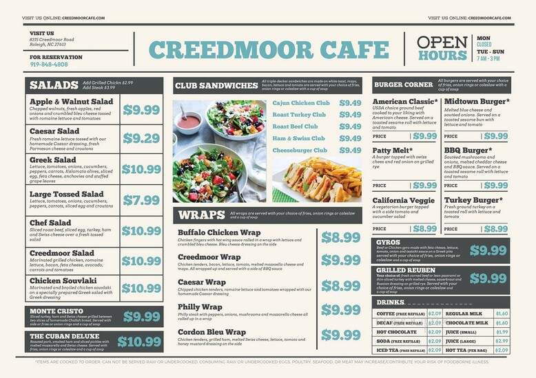 Creedmoor Cafe - Raleigh, NC