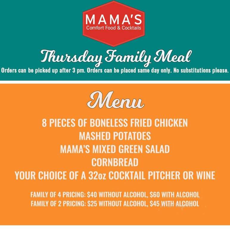 Mama's Comfort Food & Cocktails - Los Alamitos, CA
