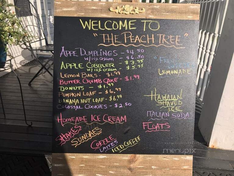 Peach Tree Creamery and Bakery - Mars, PA menu_pic