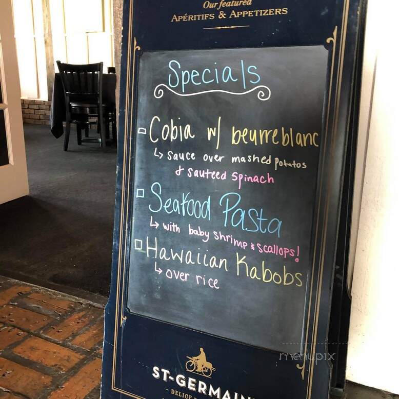 Jack's Chophouse - Valdosta, GA menu_pic