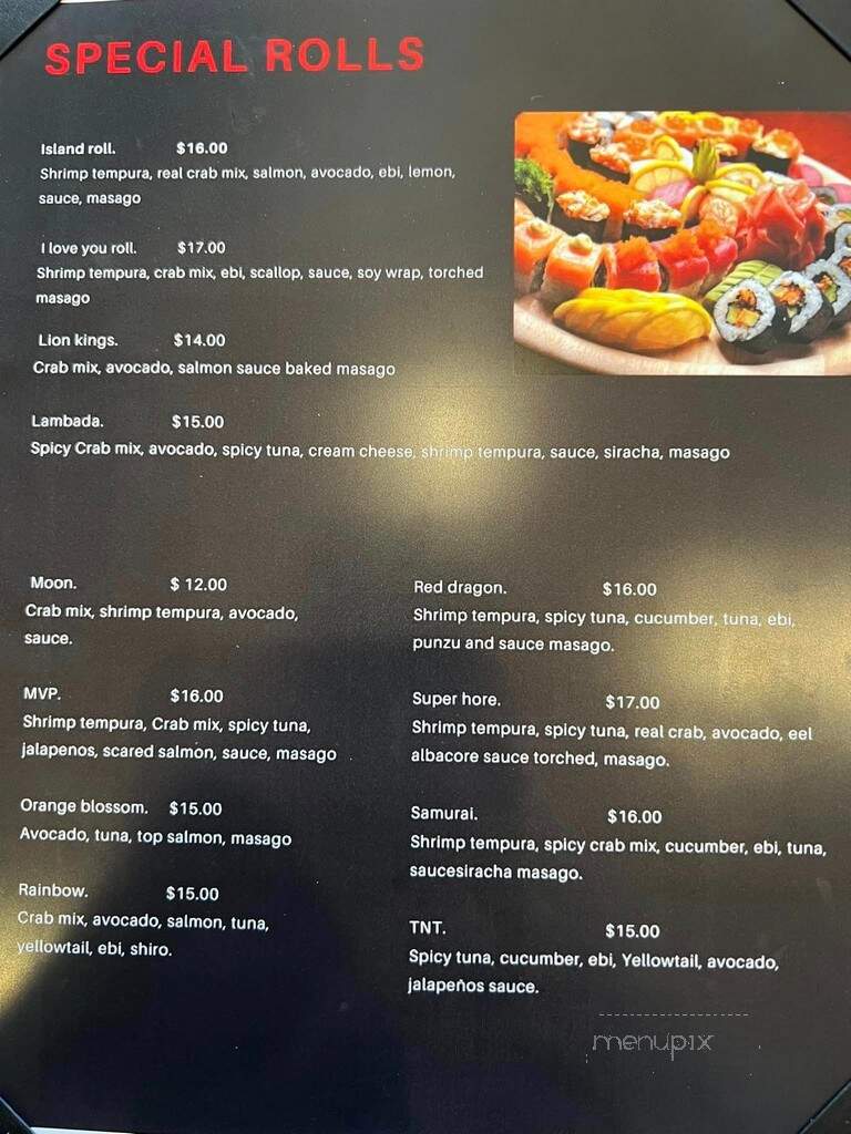 Limon E Sal taqueria bar - Folsom, CA menu_pic