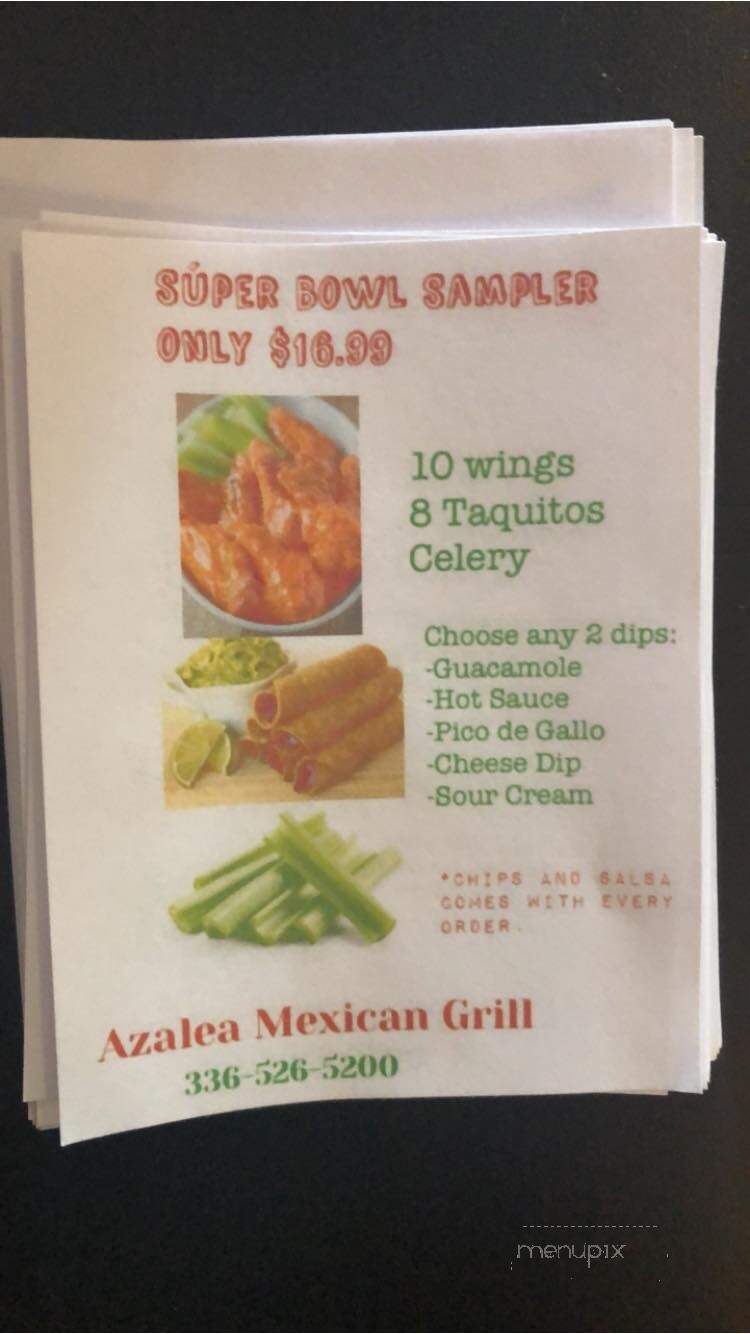 Azalea Mexican Grill - Elkin, NC