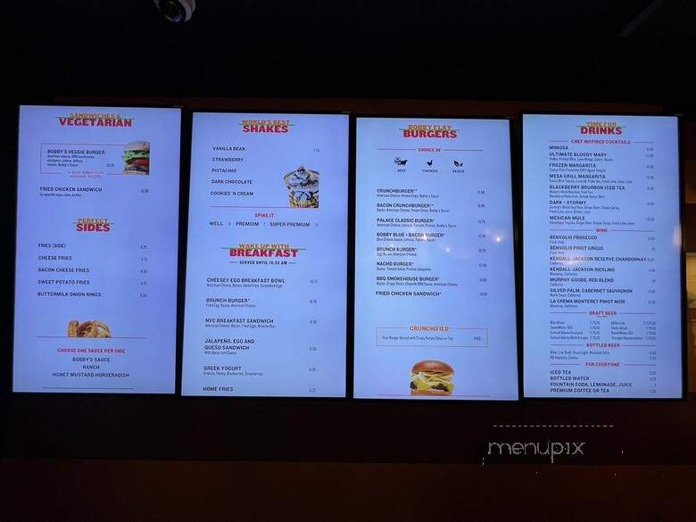 Bobby's Burger Palace - Atlanta, GA menu_pic
