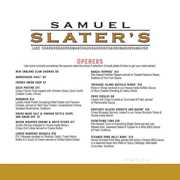 Samuel Slater's restuarant - Webster, MA