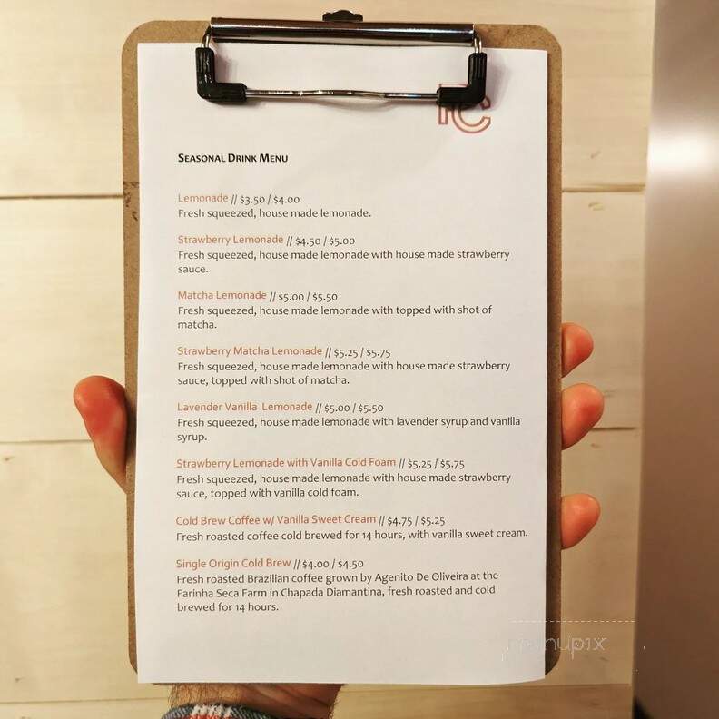 Ponder Coffee Co - Mount Pleasant, MI menu_pic