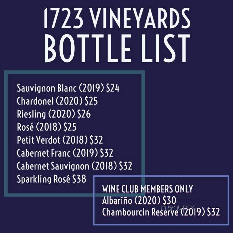 1723 Vineyards - Landenberg, PA