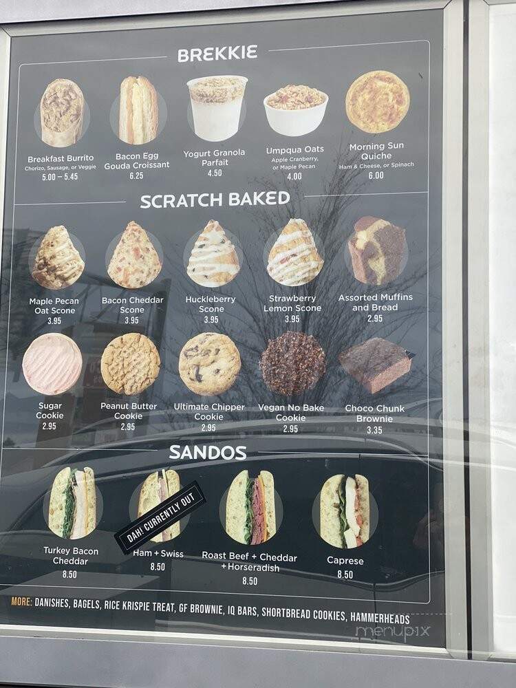 Thomas Hammer Coffee - Coeur d'Alene, ID menu_pic