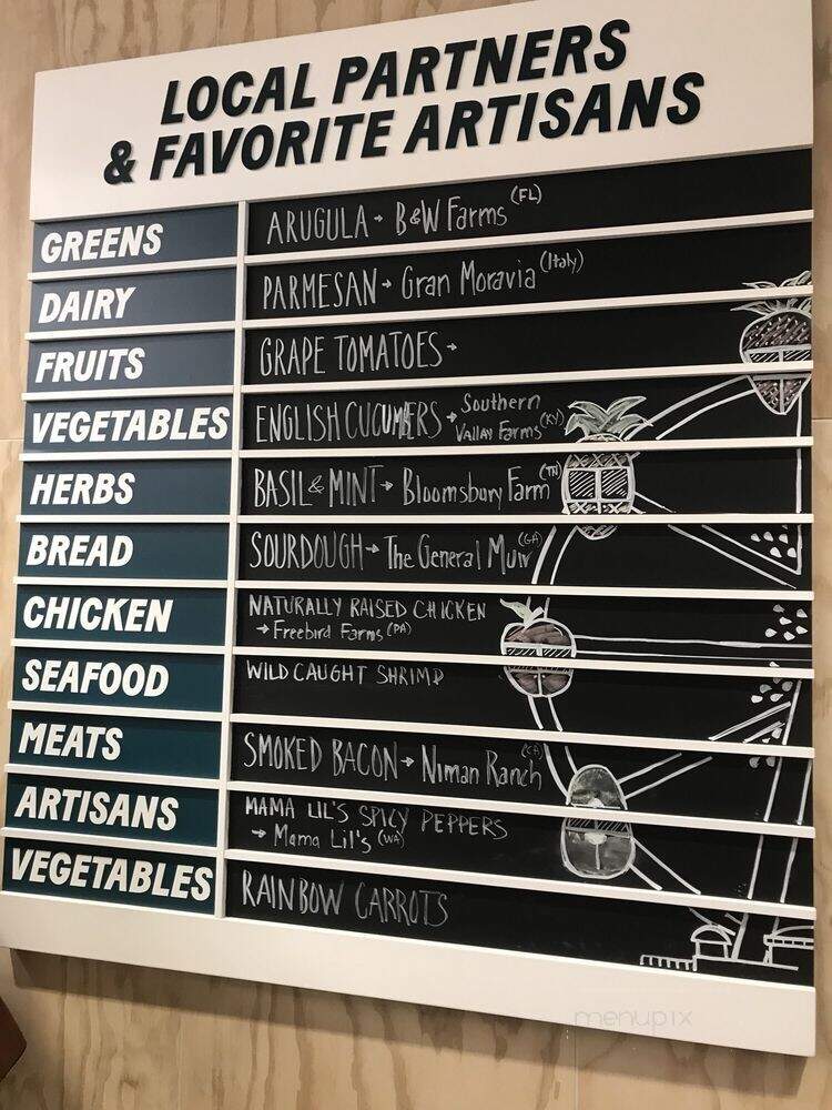 Chopt Creative Salad Co. - Atlanta, GA menu_pic