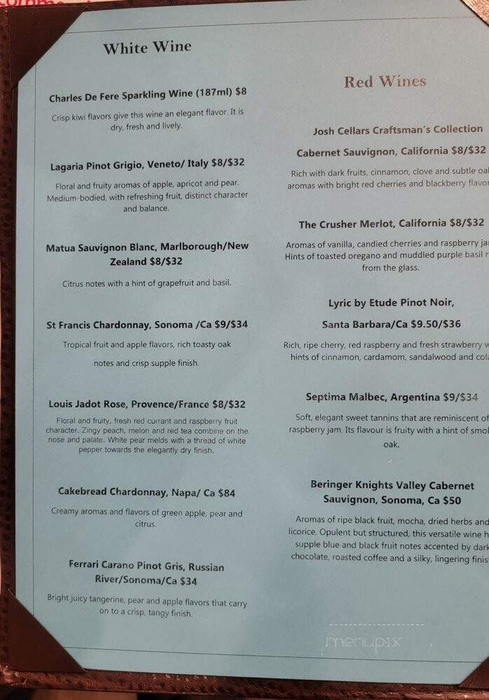 Ariake - Fairfax, VA menu_pic