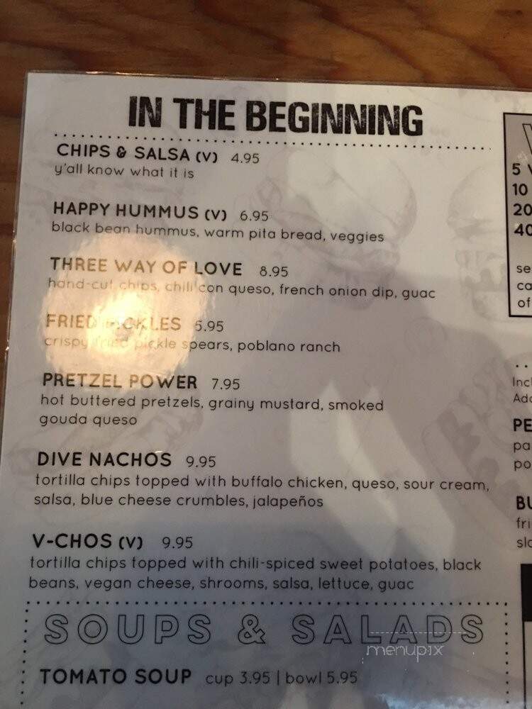 LTO Burger Bar - Greenville, SC menu_pic