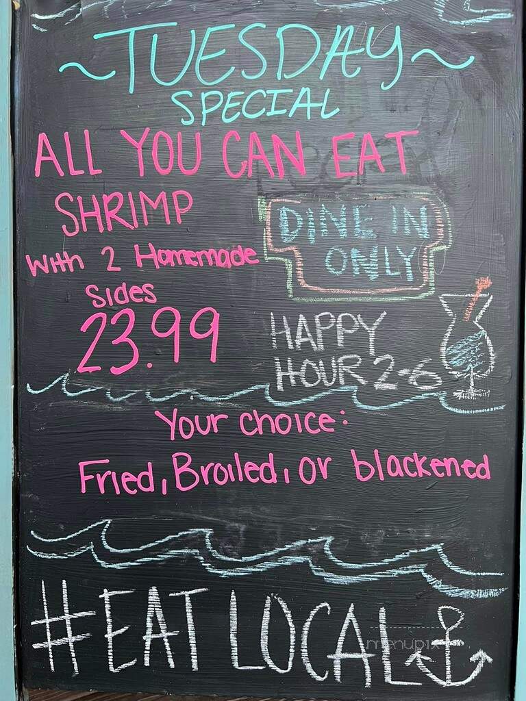 OP Fish House & Oyster Bar - Orange Park, FL menu_pic