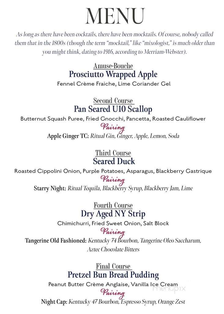 The Cork 1794 - Erie, PA menu_pic