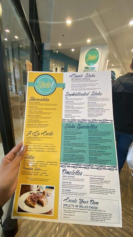Staks Pancake Kitchen - Germantown, TN menu_pic