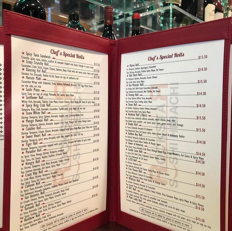 Rockstar Sushi Hibachi - Corpus Christi, TX menu_pic