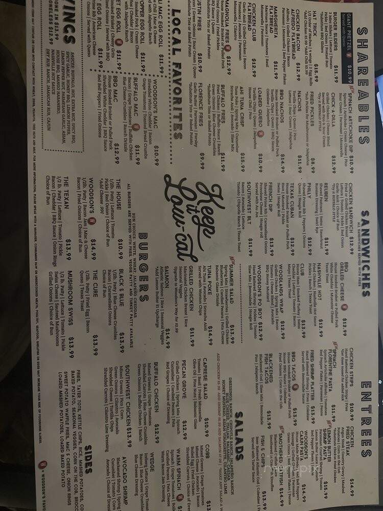 Woodsons Local Tap & Kitchen - Spring, TX