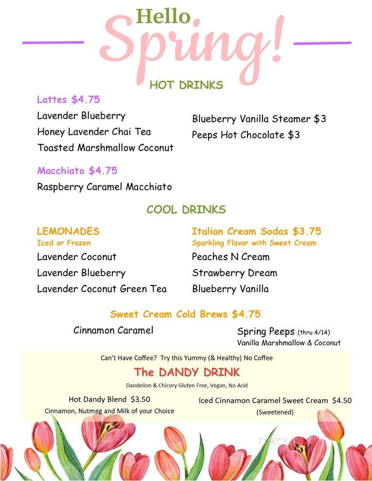 Big Yellow Mug - Lincoln University, PA menu_pic