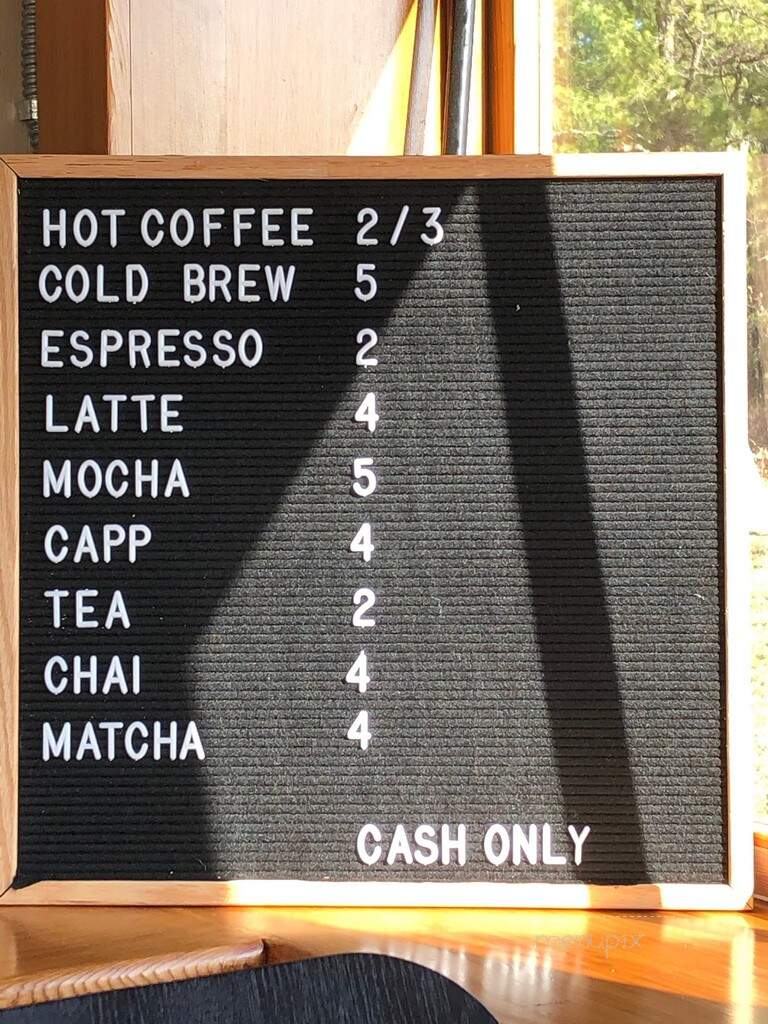 Speedwell Coffee - Plymouth, MA menu_pic