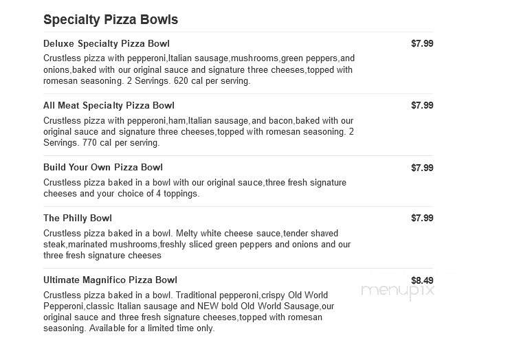 Marco's Pizza - New Brighton, MN menu_pic