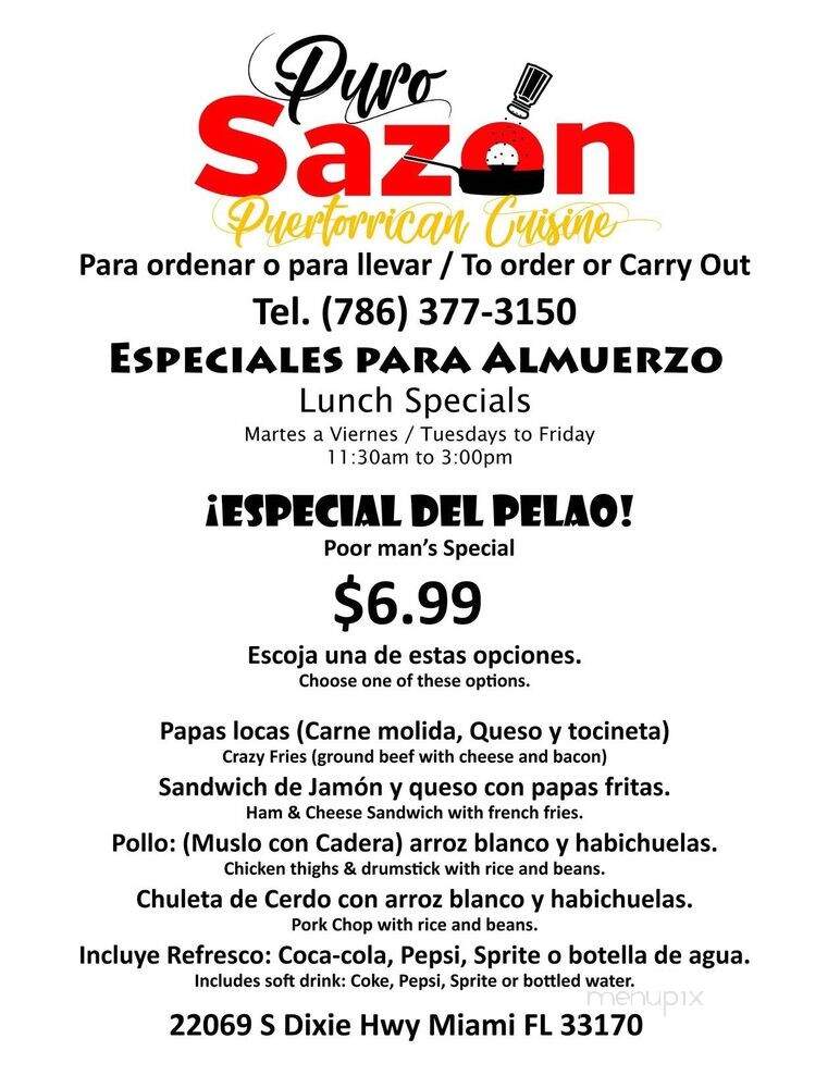 Puro Sazon - Miami, FL