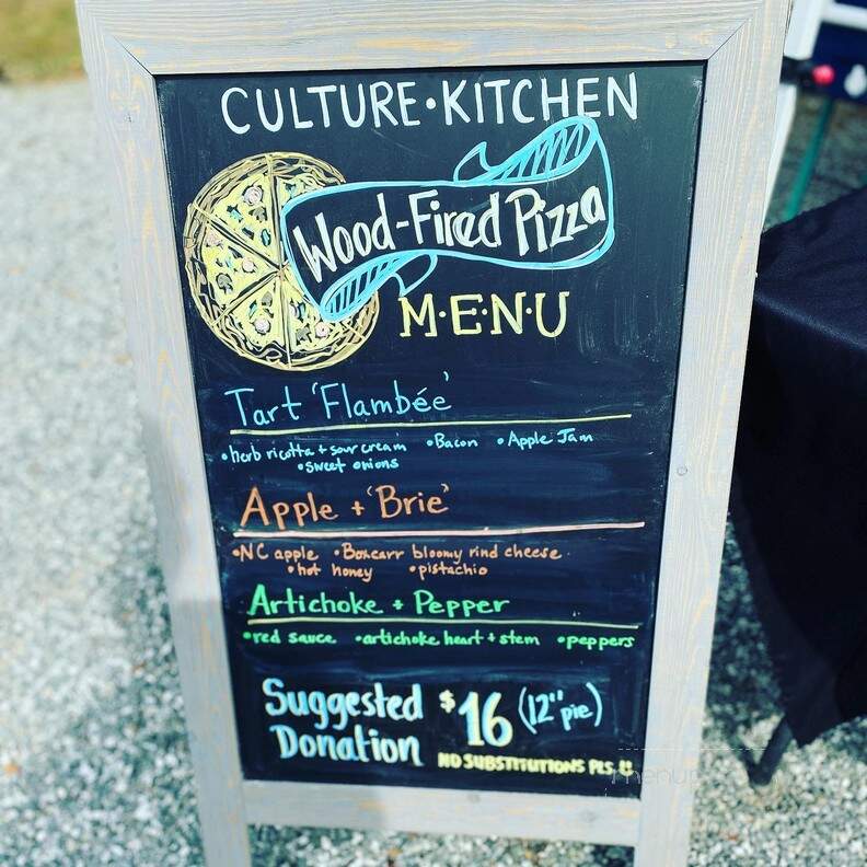 Botanist and Barrel - Cedar Grove, NC menu_pic