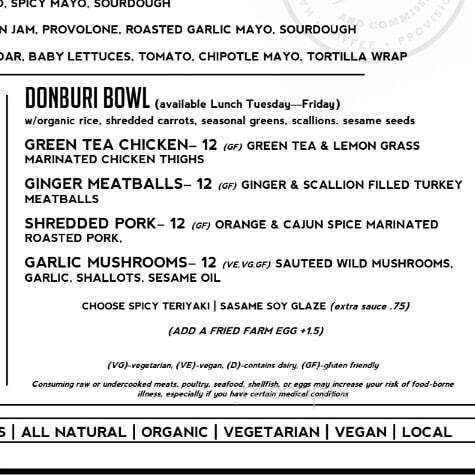 Nic & Luc Scratch Kitchen and Commissary - Longwood, FL menu_pic