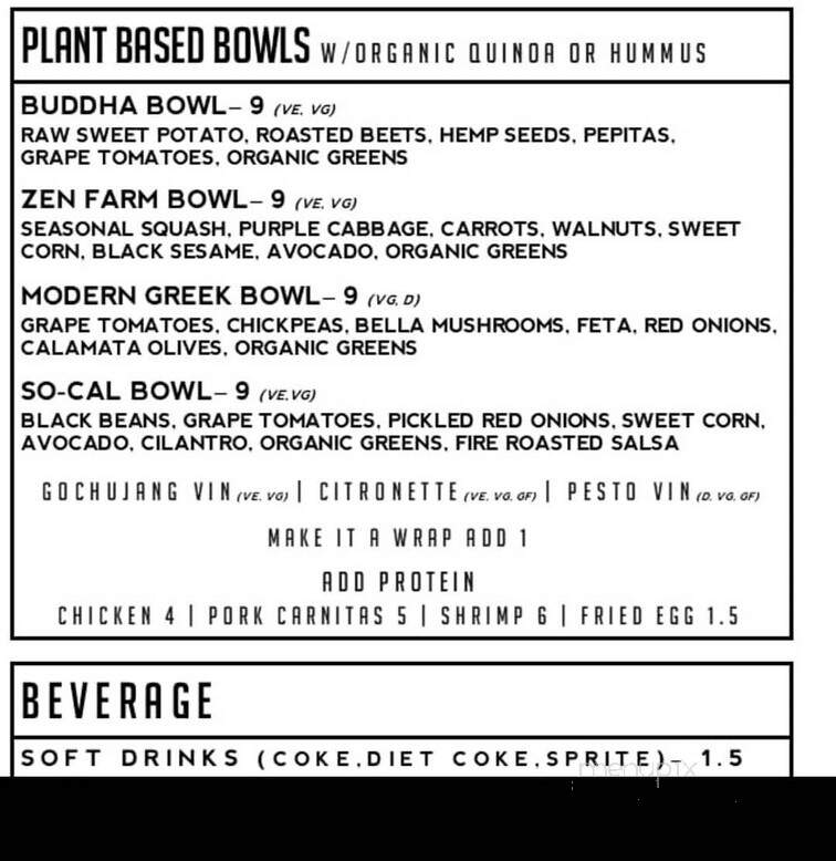 Nic & Luc Scratch Kitchen and Commissary - Longwood, FL menu_pic