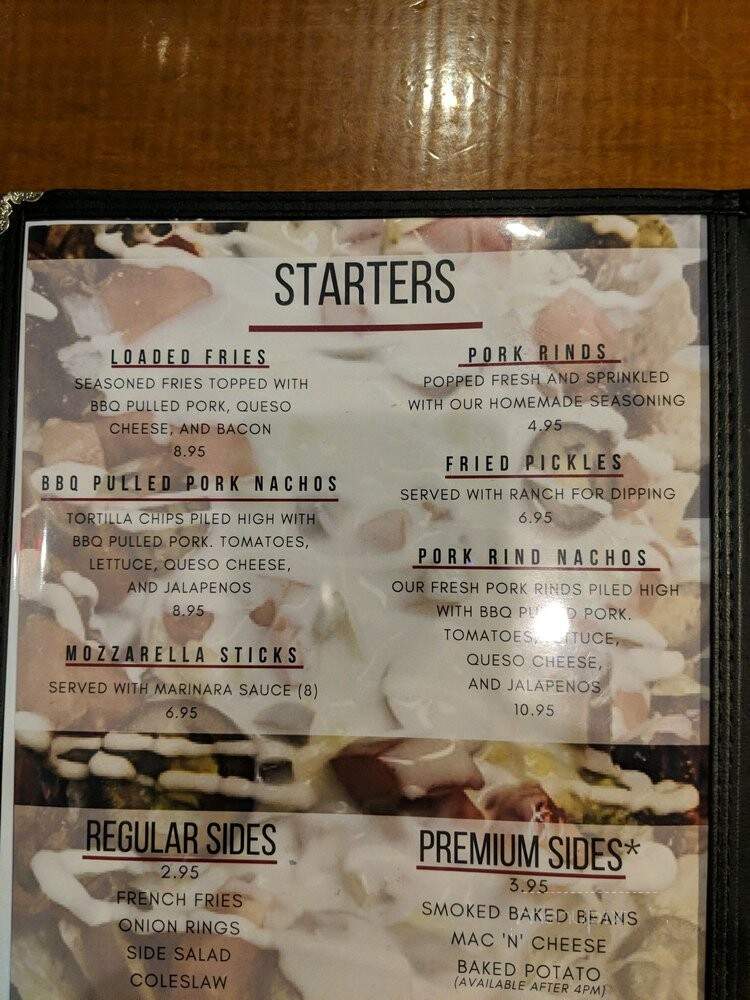Vincennes Pub N Grub - Vincennes, IN menu_pic
