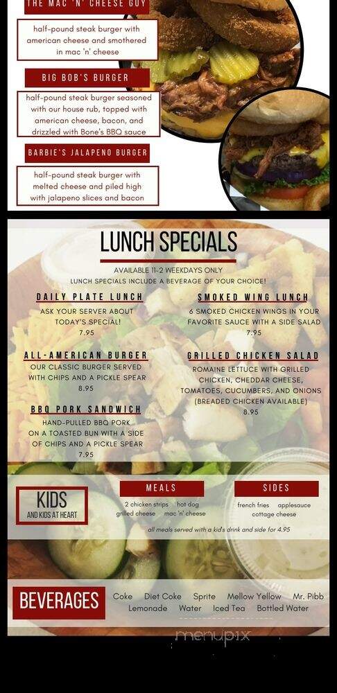 Vincennes Pub N Grub - Vincennes, IN menu_pic