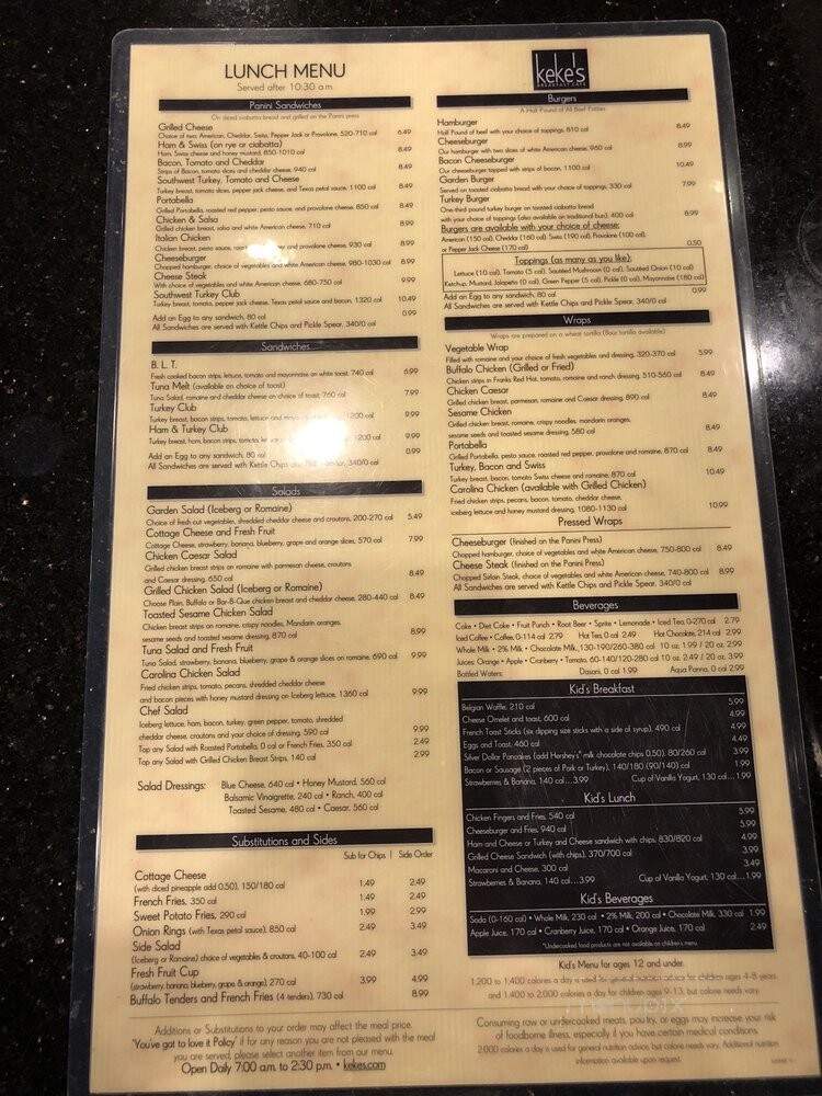 Keke's Breakfast Cafe - Tallahassee, FL