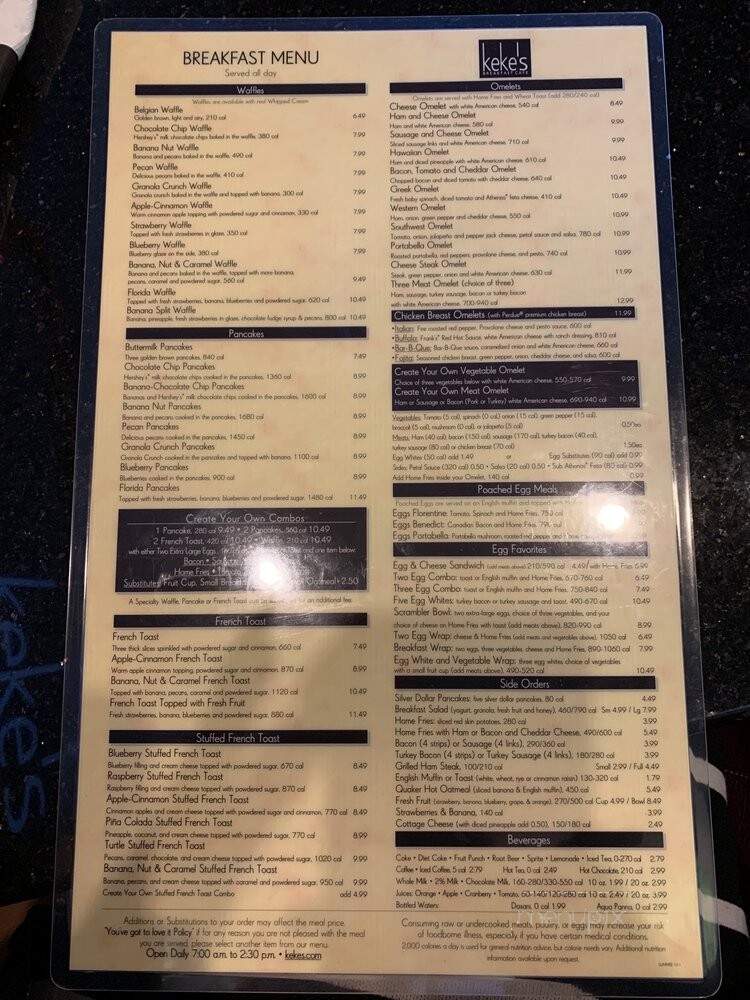 Keke's Breakfast Cafe - Tallahassee, FL