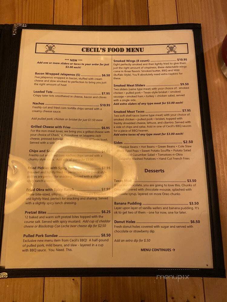Rockpit Brewing - Orlando, FL menu_pic