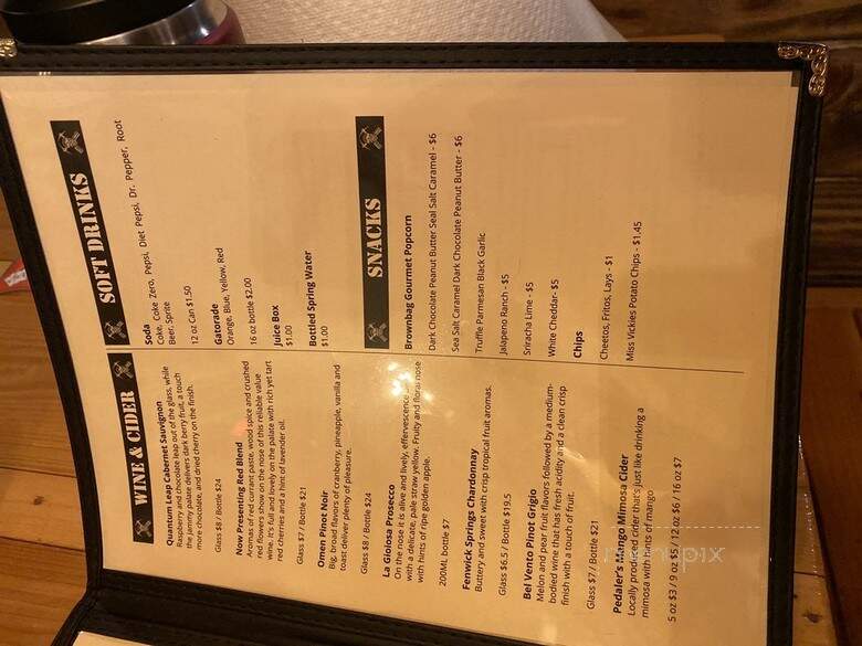 Rockpit Brewing - Orlando, FL menu_pic