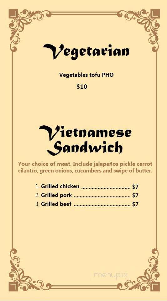 Pho Vietnamese Cuisine - St. George, UT