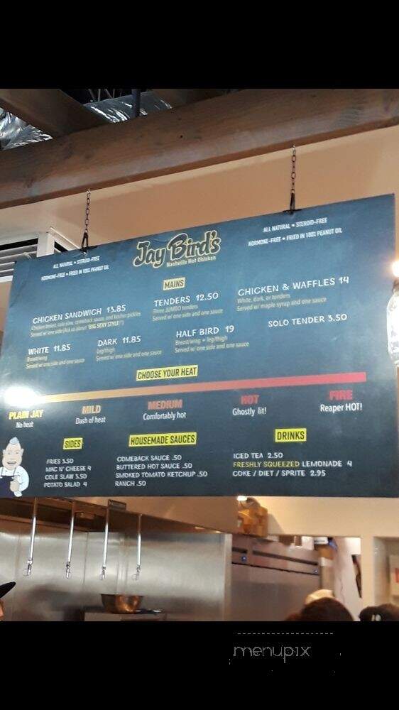 The Hangar at Long Beach Exchange - Long Beach, CA menu_pic