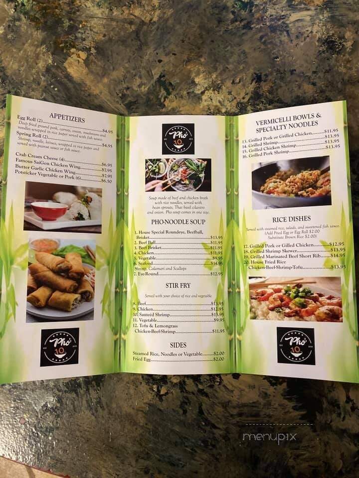 Pho Vi Tai - Great Falls, MT menu_pic