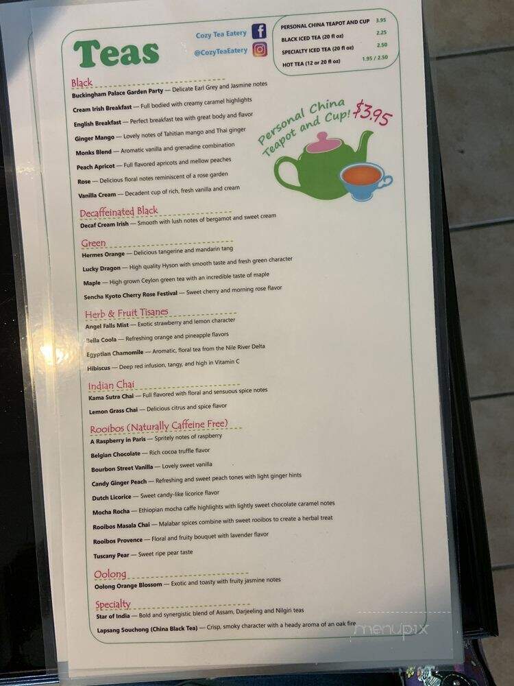 Cozy Tea Eatery - Orange Park, FL