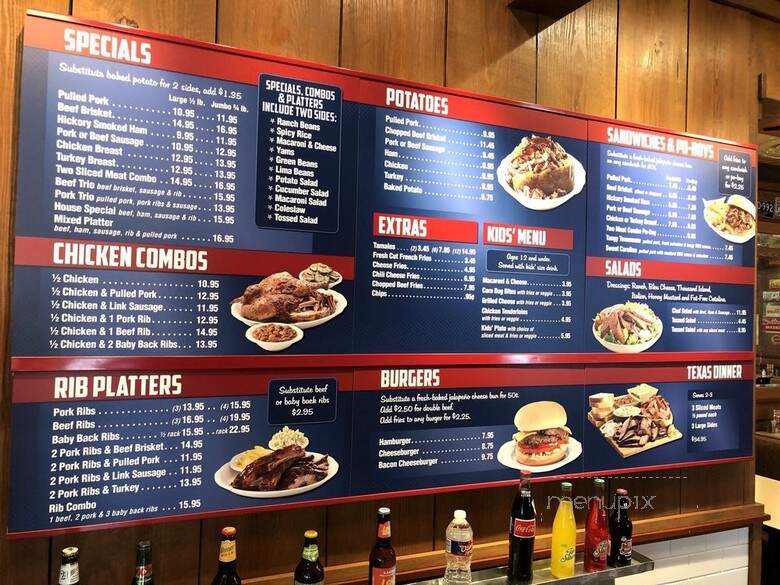 Pappas Bar-B-Q - Houston, TX menu_pic