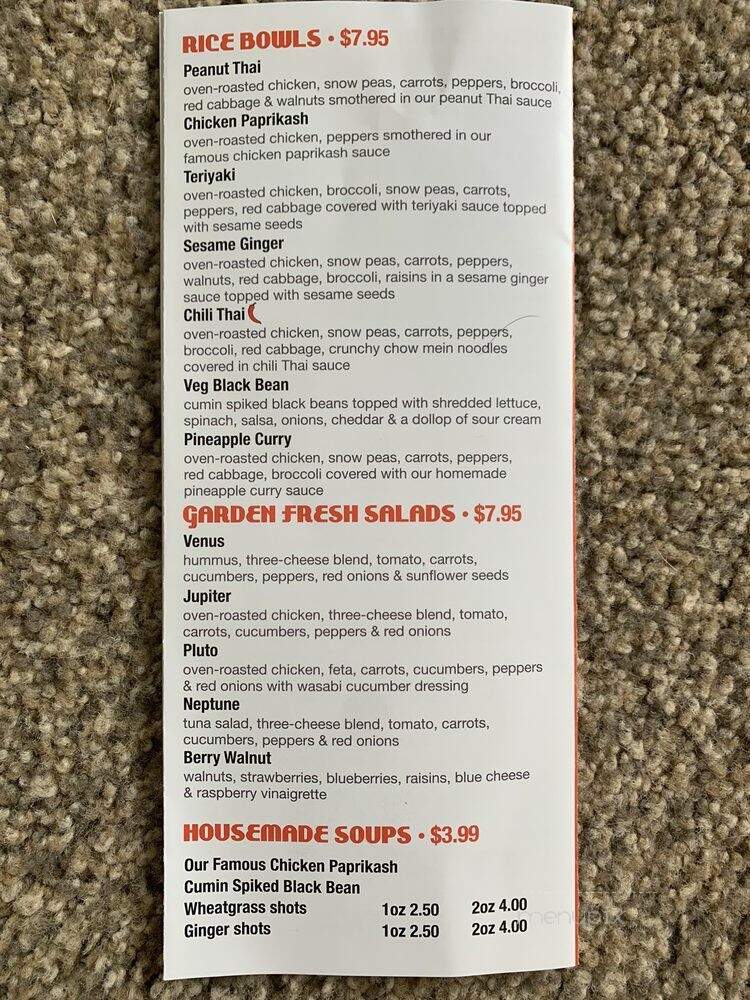 Fresh Planet - Tallmadge, OH menu_pic