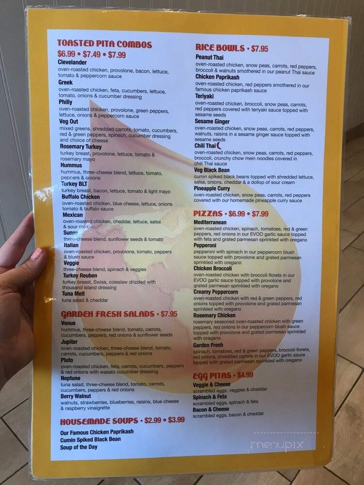 Fresh Planet - Tallmadge, OH menu_pic