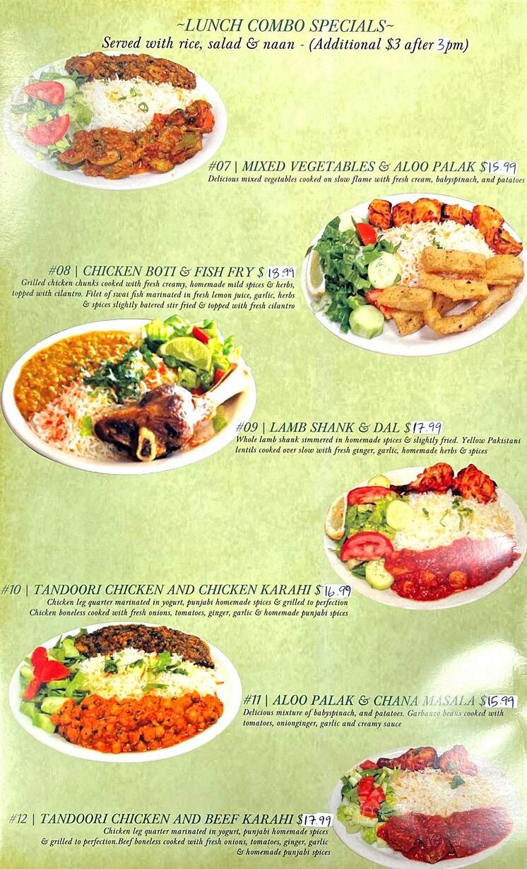 Al Karam Pakistani Cuisine - Riverside, CA menu_pic