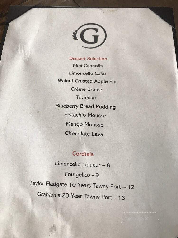 Giovanni - Rockwall, TX menu_pic