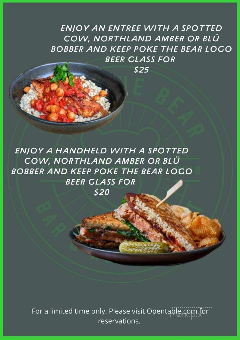 Poke The Bear - Green Bay, WI menu_pic