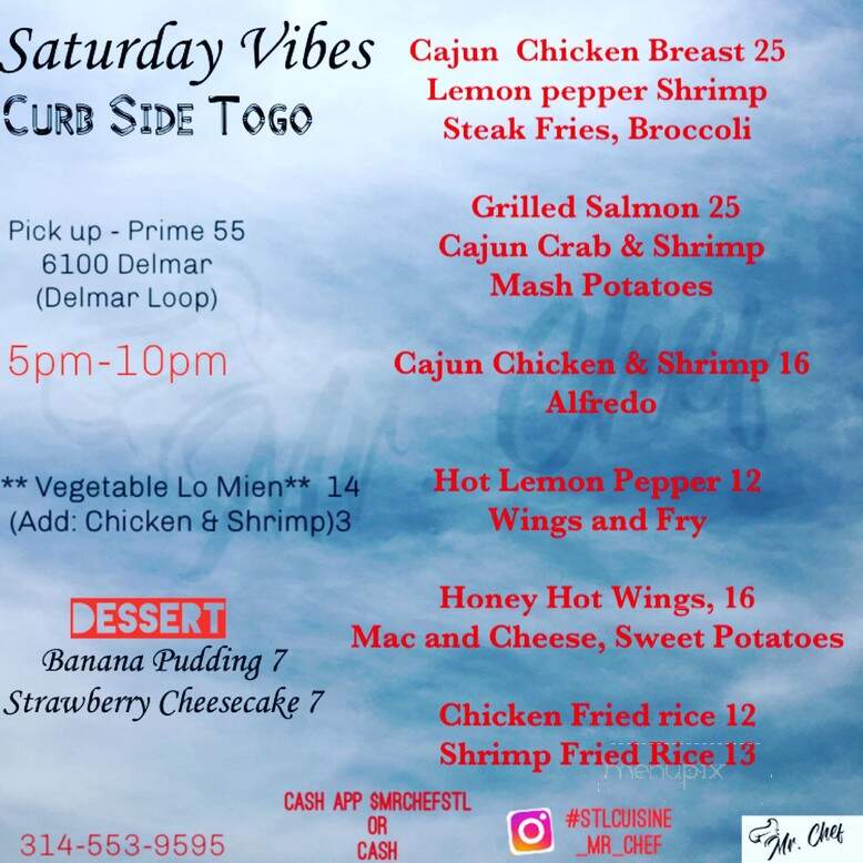 Prime 55 Restaurant & Lounge - St. Louis, MO menu_pic