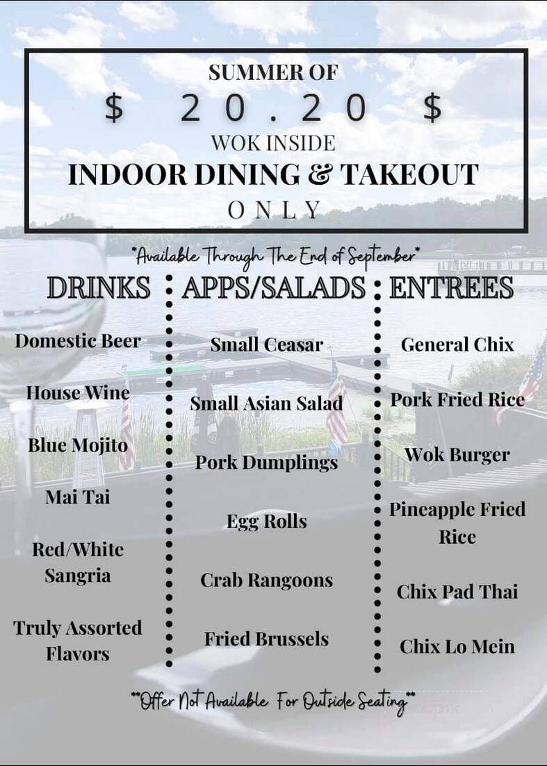 Wok on Water - Southwick, MA menu_pic