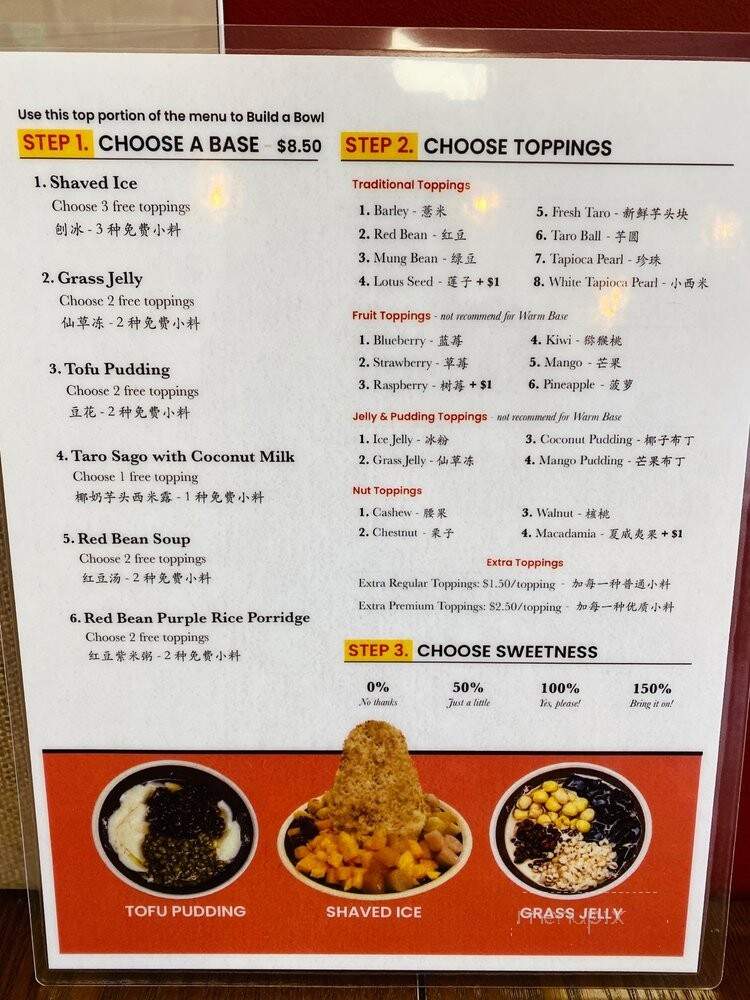 Cents Taro Family - Fairfax, VA menu_pic