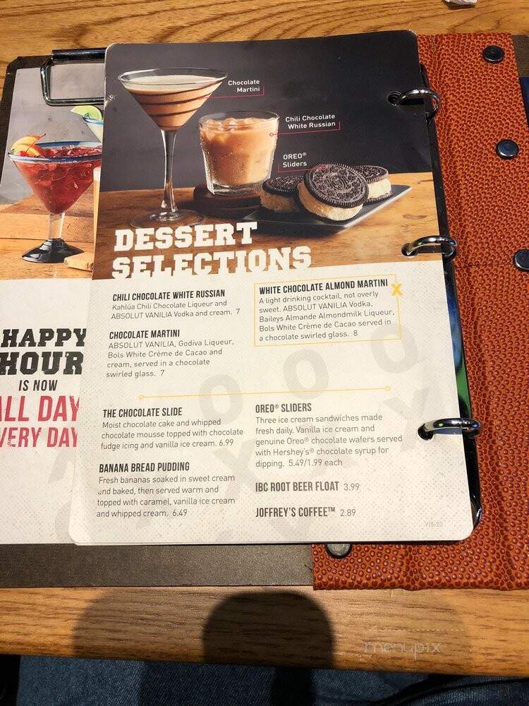 Glory Days Grill - Tallahassee, FL menu_pic