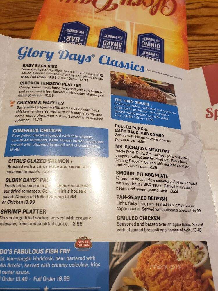 Glory Days Grill - Tallahassee, FL