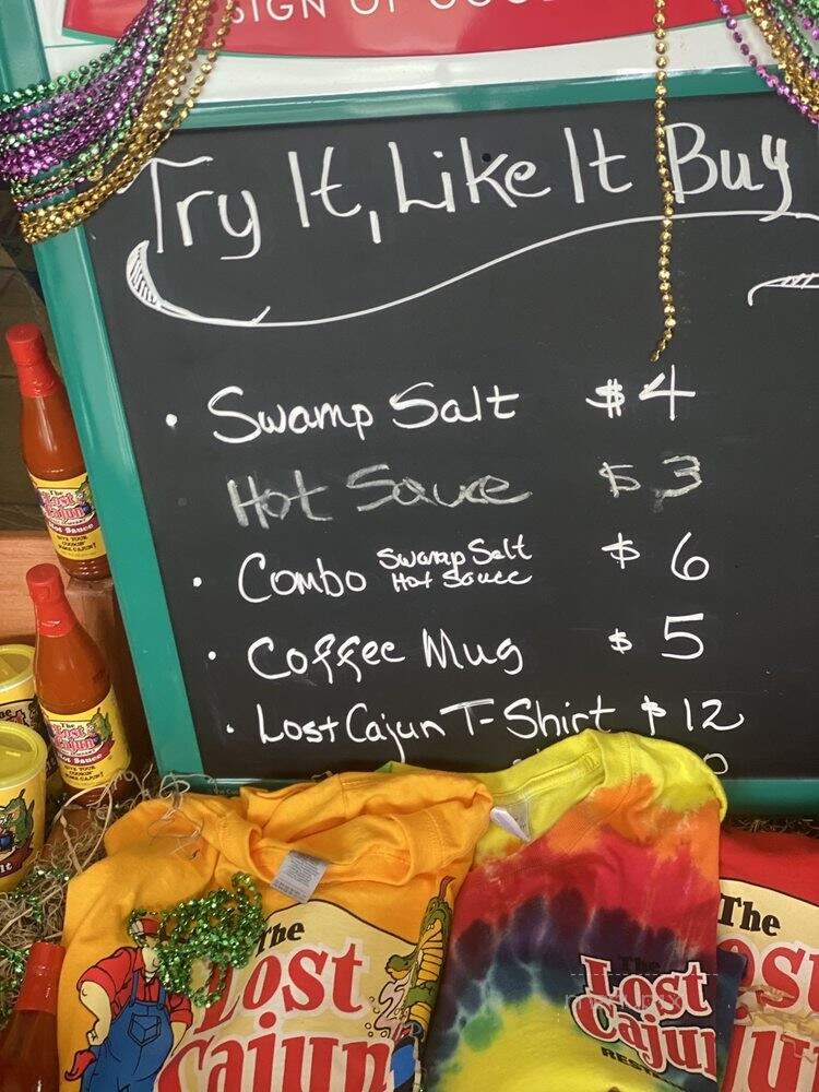 The Lost Cajun - Burlington, NC menu_pic