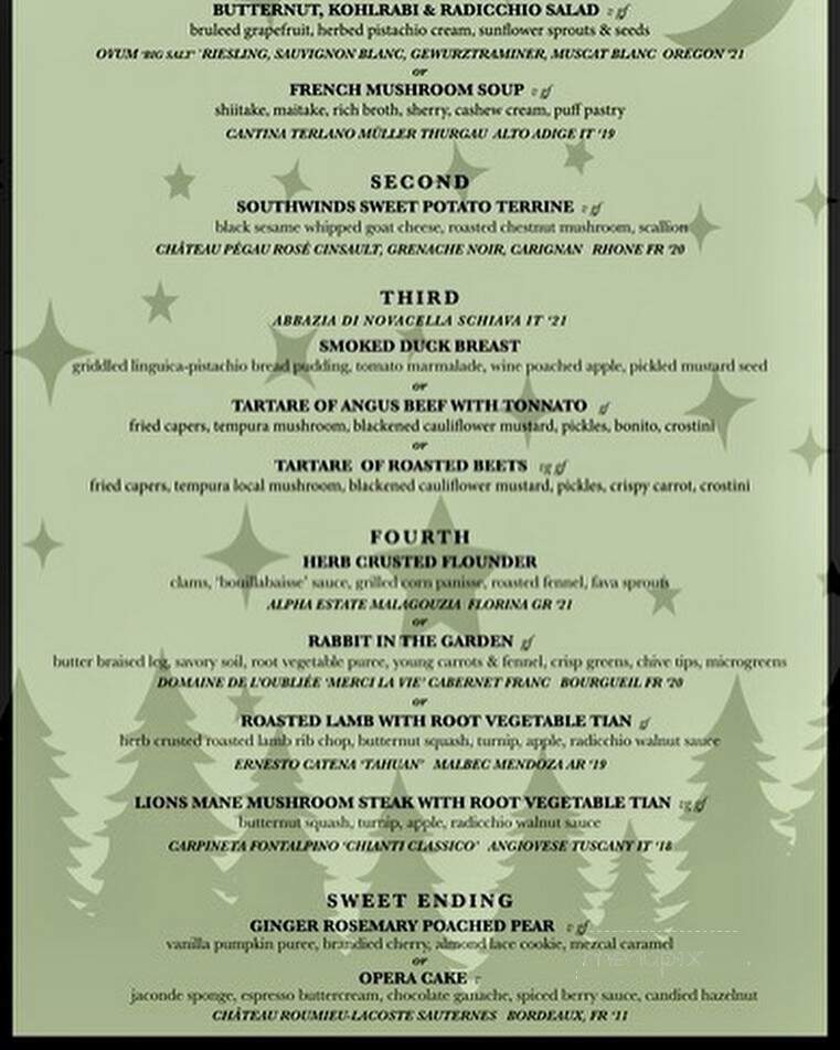 The Coronet - Tucson, AZ menu_pic